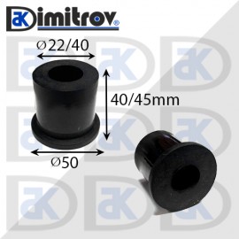 Гумен тампон Ø 22 x Ø 40/50 x L 45/40 mm
